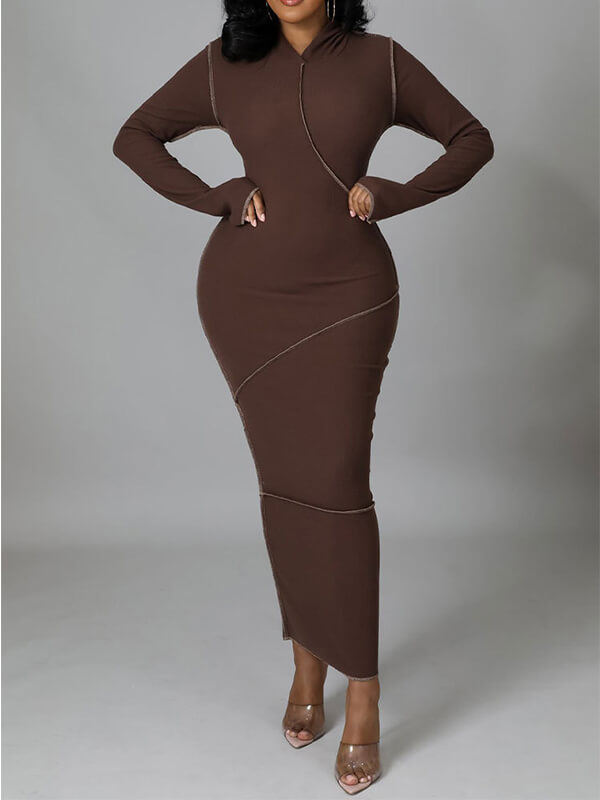 Robe à capuche Indiebeautie à l'envers