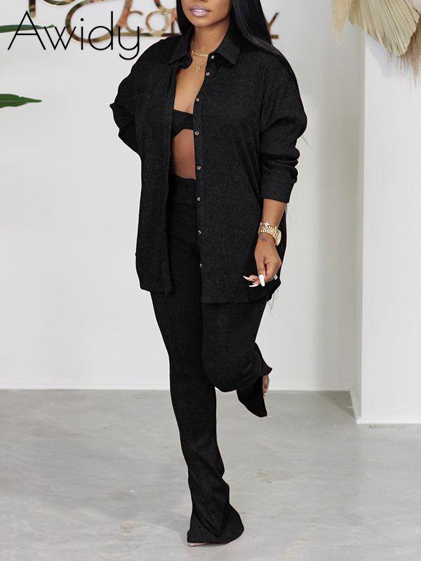 Knit Shirt Three-Piece Set--Clearance