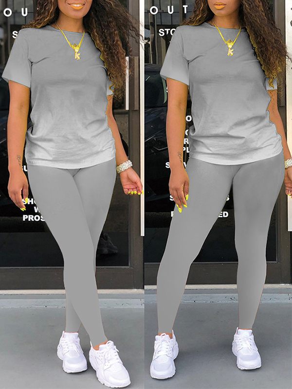Ensemble t-shirt et pantalon ombré