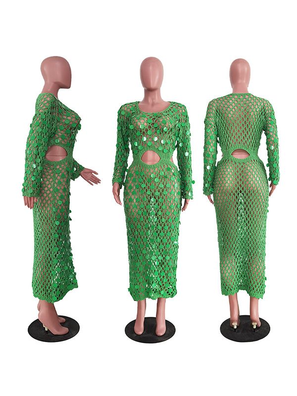 Pailletten-Netz-Überwurf