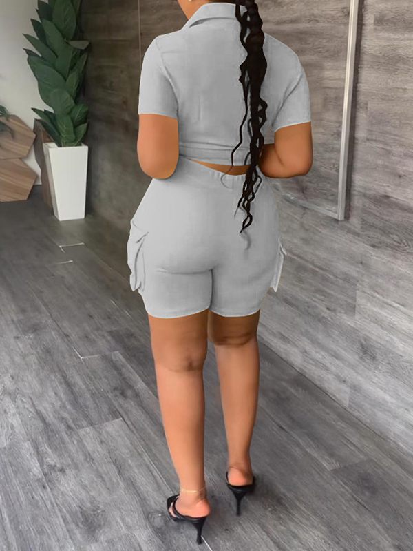 Ensemble chemise cargo et short