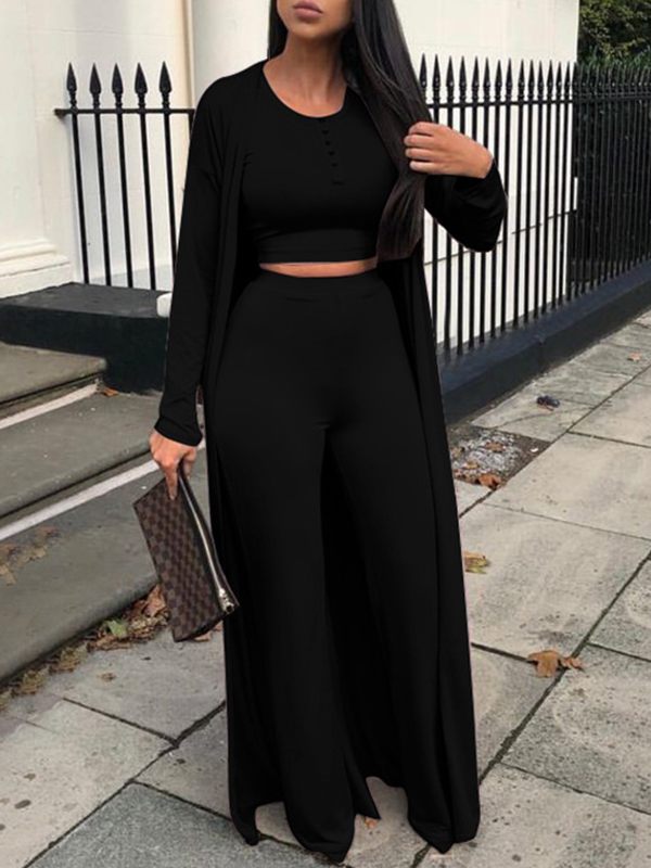 Ensemble solide de trois pièces