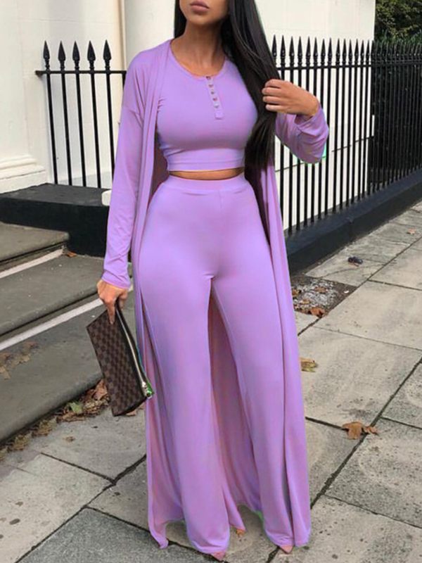 Ensemble solide de trois pièces