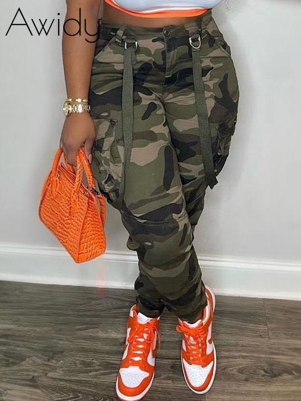 Camo Cargo Pants--Clearance