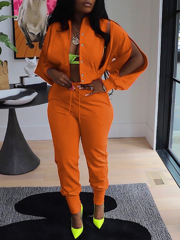 Ensemble veste bomber zippée et pantalon de jogging