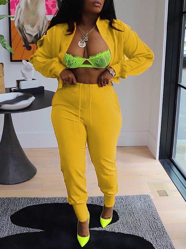 Ensemble veste bomber zippée et pantalon de jogging