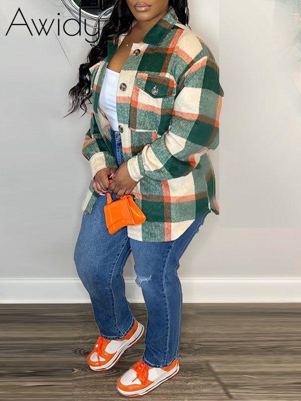 Plaid Shirt Jacket