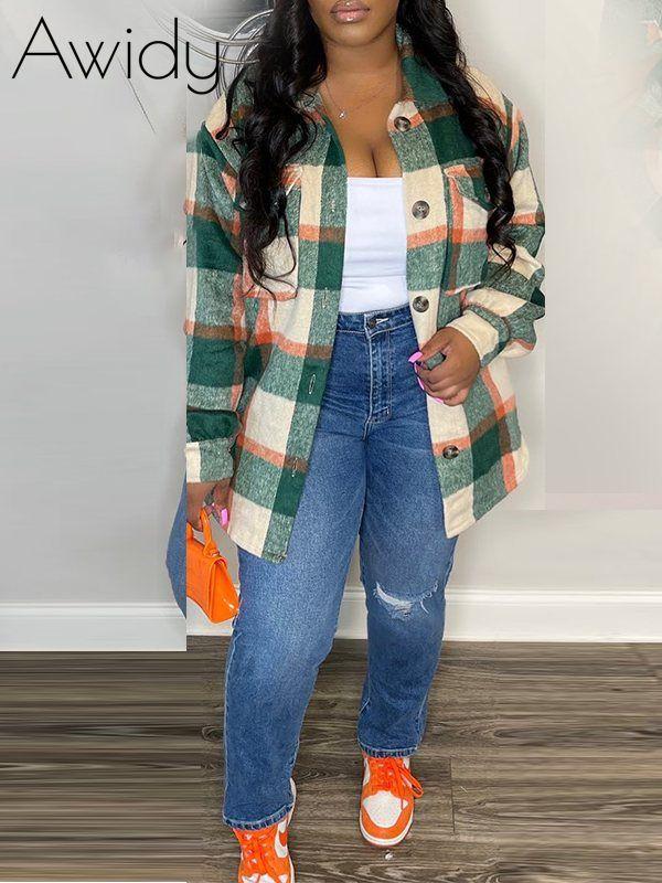 Plaid Shirt Jacket