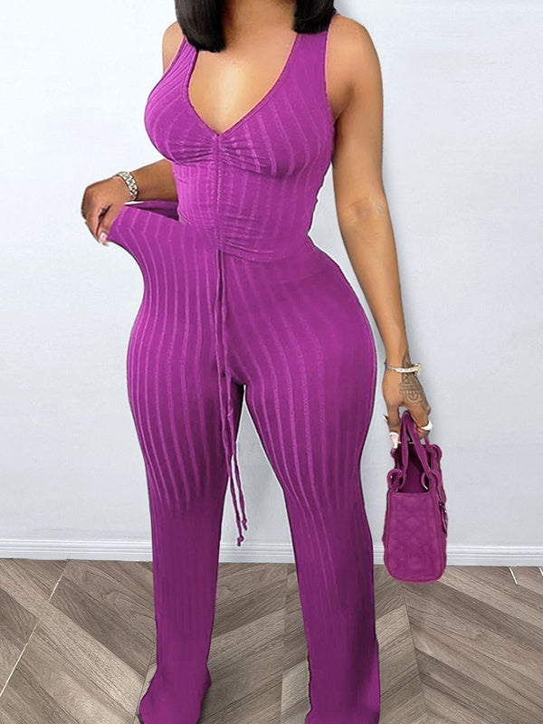 Ensemble 2 pièces sans manches à nouer