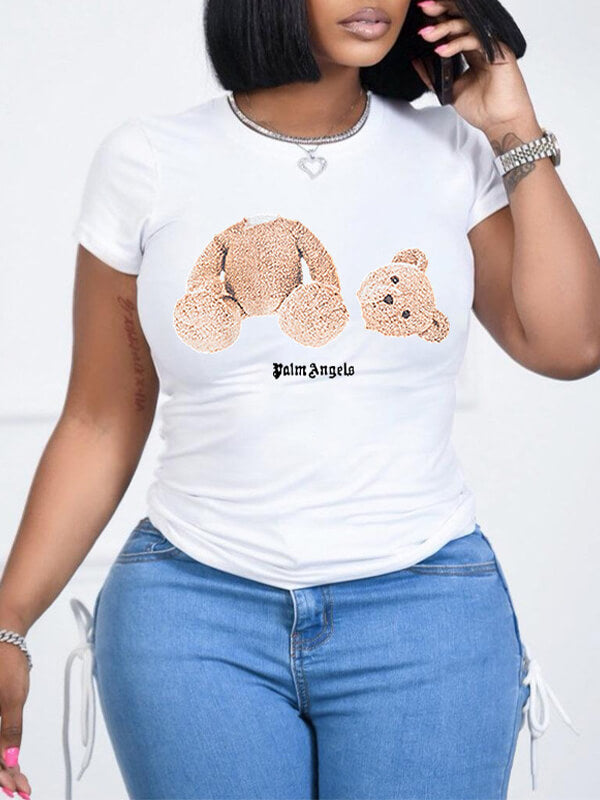 T-shirt imprimé ours
