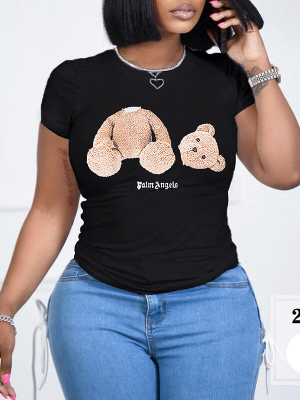 T-shirt imprimé ours