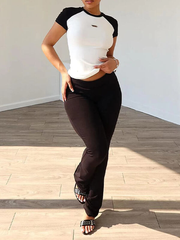 Ensemble 2 pièces bicolore