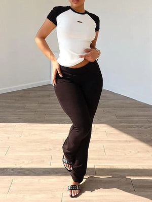 Zweifarbiges 2-teiliges Set – Ausverkauf