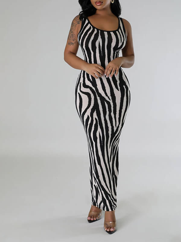 Bedrucktes Tankkleid