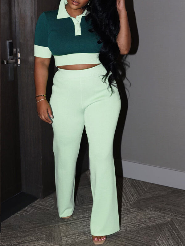 Indiebeautie Polo Top & Pants Set