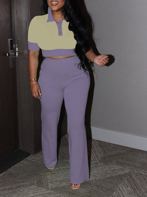 Indiebeautie – Poloshirt und Hose im Set