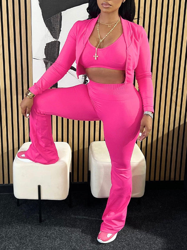 Ensemble solide de trois pièces