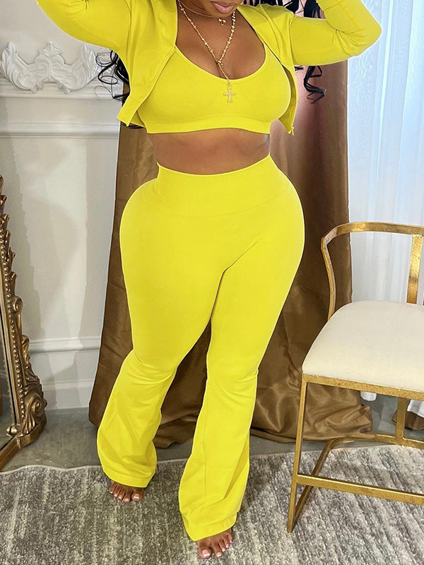 Ensemble solide de trois pièces