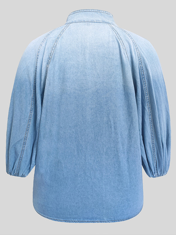 Jeanstop mit Bindeband – Ausverkauf