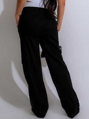 Gestreifte Cargohose – Ausverkauf