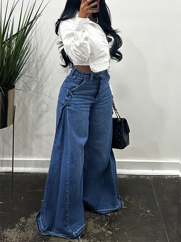 Indiebeautie Jeans mit weitem Bein