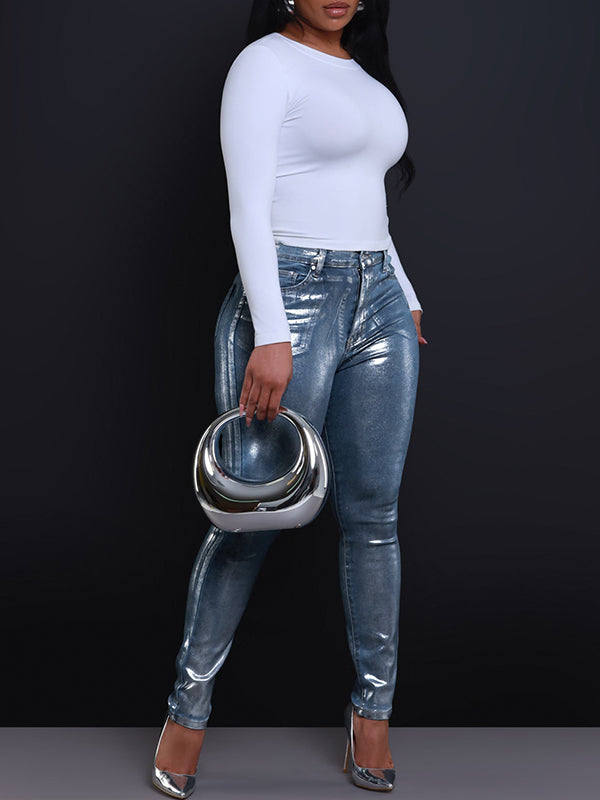 Indiebeautie Metallic Jeans