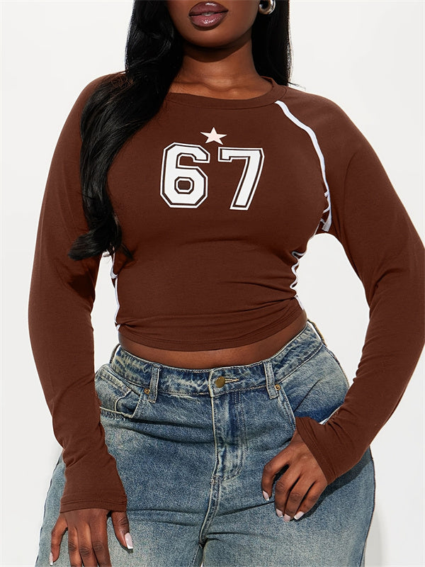 T-shirt imprimé avec logo - Liquidation
