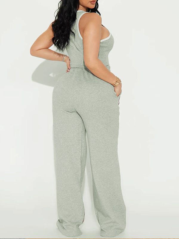Indiebeautie Stripe Tank Top & Pants Set