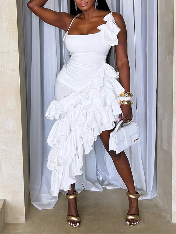 Indiebeautie – Camisole-Kleid mit Rüschen