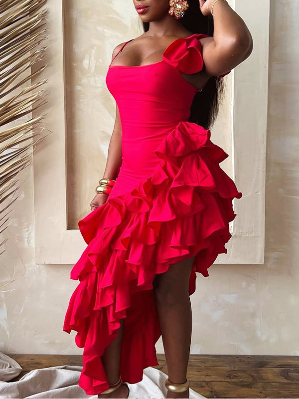 Indiebeautie – Camisole-Kleid mit Rüschen