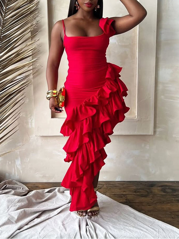 Indiebeautie – Camisole-Kleid mit Rüschen