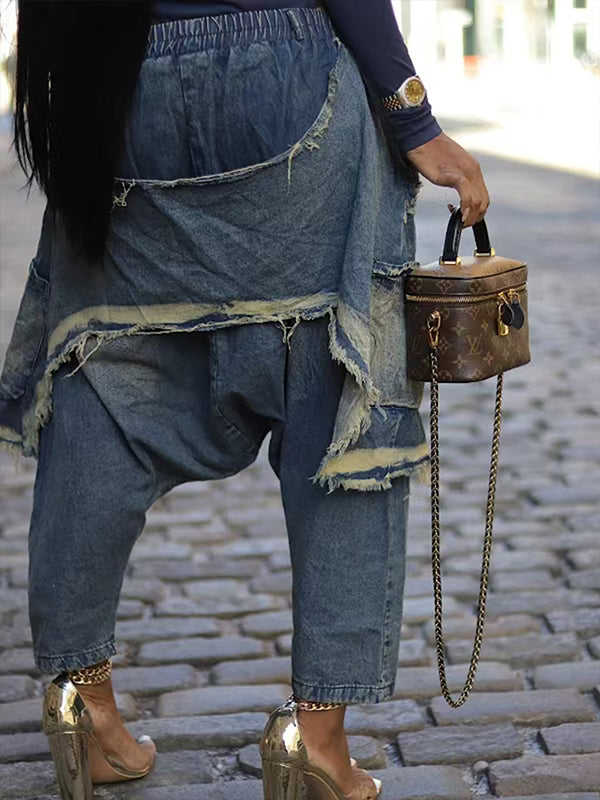 Indiebeautie Distressed Harem Jeans