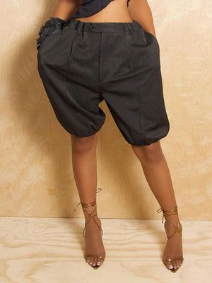 Einfarbige Joggingshorts