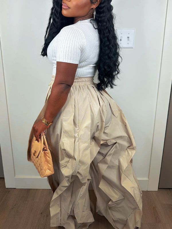 Indiebeautie – Kombi-Jogginghose mit weitem Bein