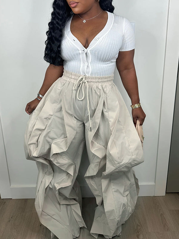 Indiebeautie – Kombi-Jogginghose mit weitem Bein