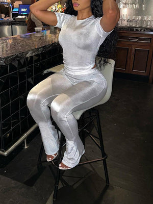 Schimmerndes Hosenset