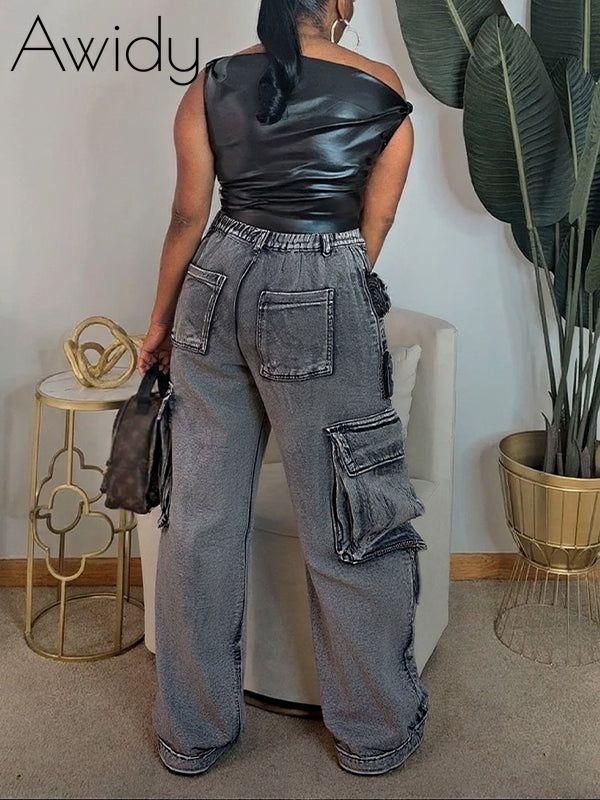 Ripped Cargo Jeans