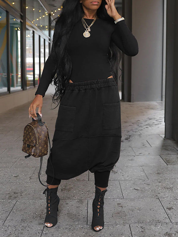 Pantalon Heram à taille élastique