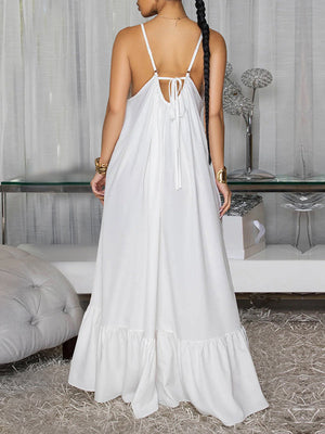 Floral Ruffle Cami Dress