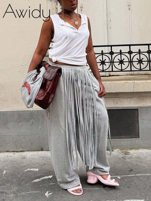 Fringe Sweatpants
