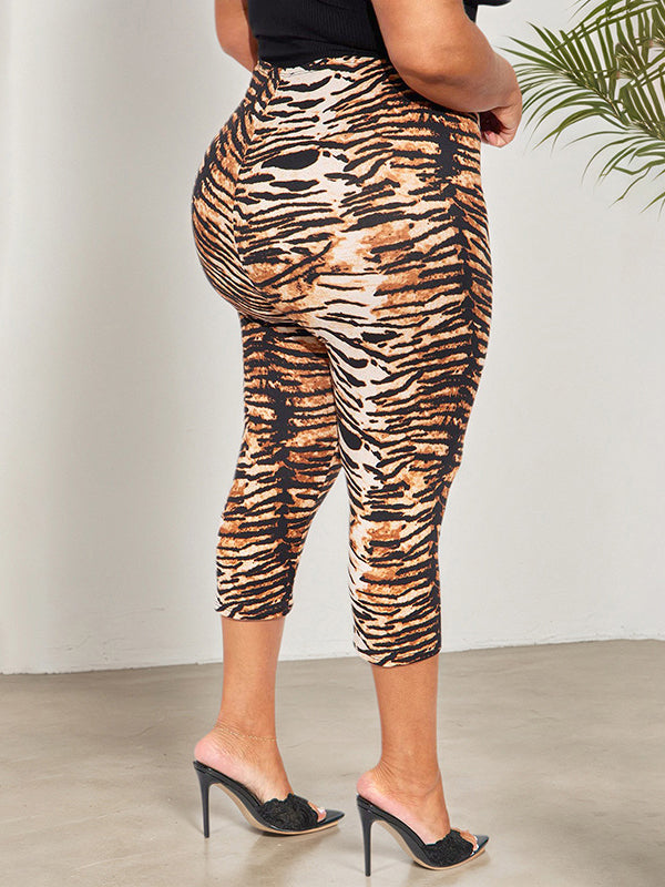 Bedruckte Caprihosen