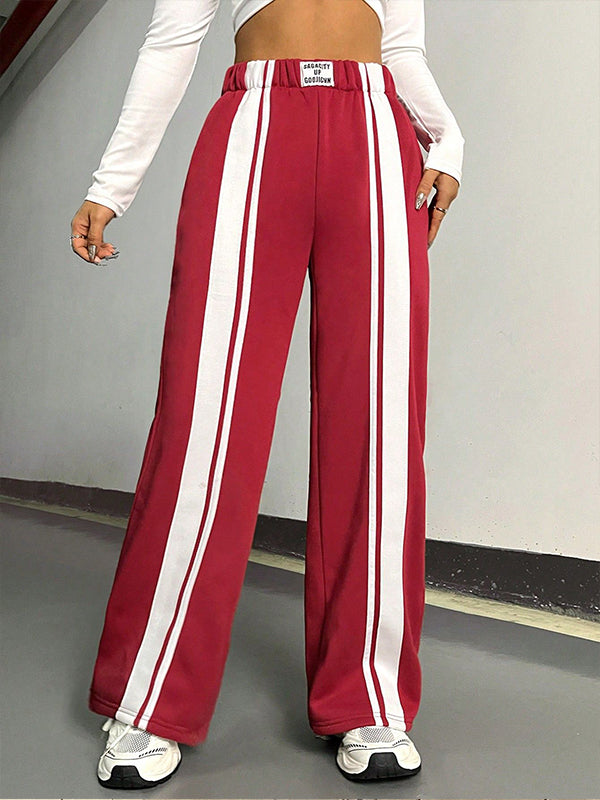 Gestreifte Jogginghose