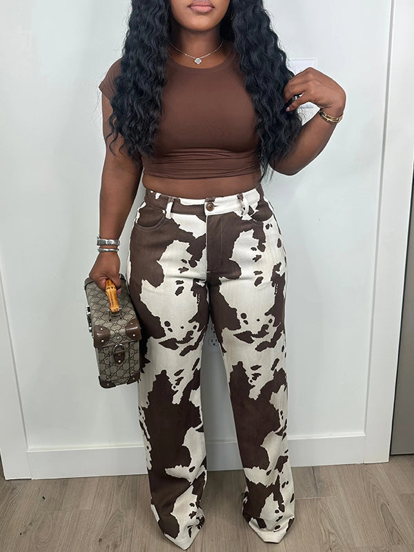 Cowboy Straight Pants