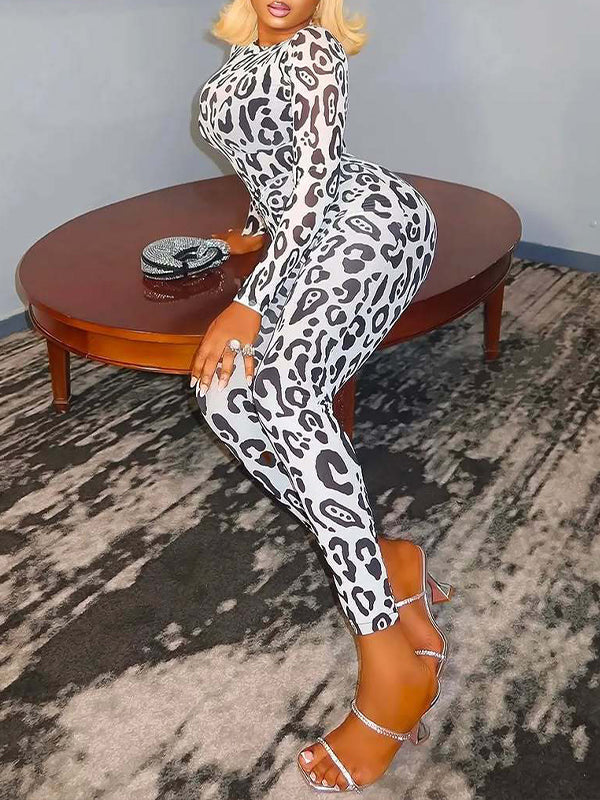 Leopard Top & Pants Set