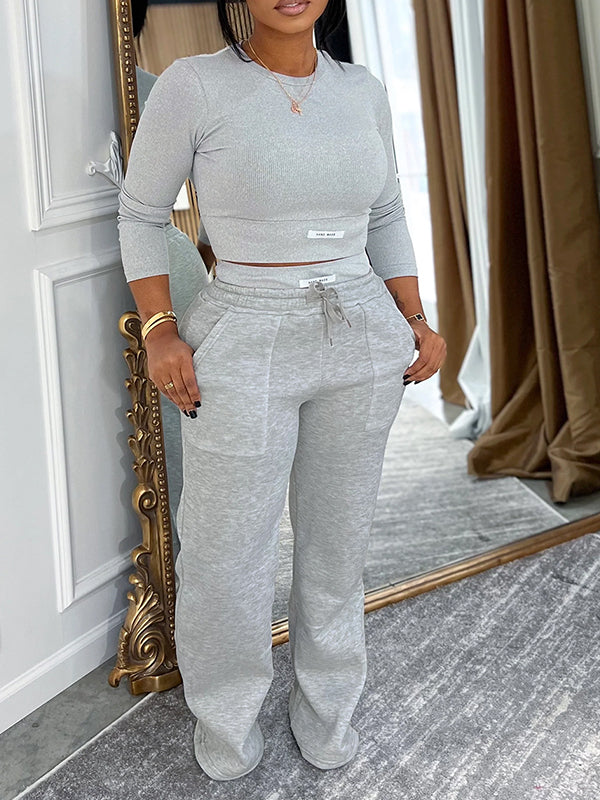 Logo Top & Pants Set