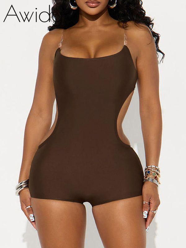 Cutout Cami Romper