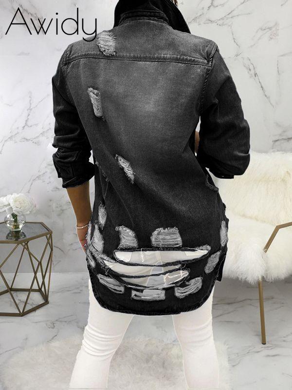 Distressed Denim Jacket