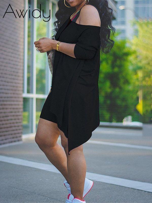 Indiebeautie Asymmetric Top & Biker Shorts Set