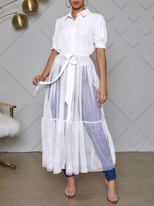 indiebeautie Tüll-Kombi-Tunika