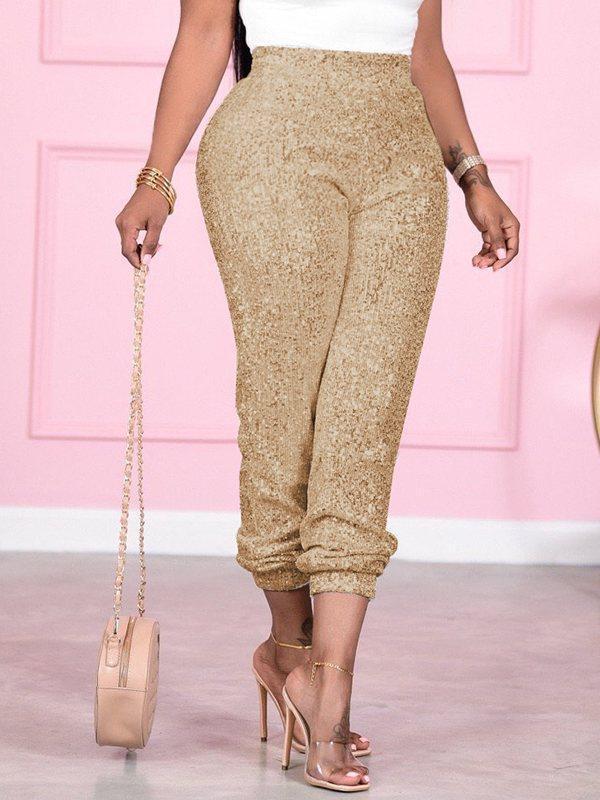 Jogginghose mit Pailletten